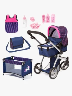 Dukker & Bamser|BayerDesign Bayer Design Milano Sæt med Dukkevogn