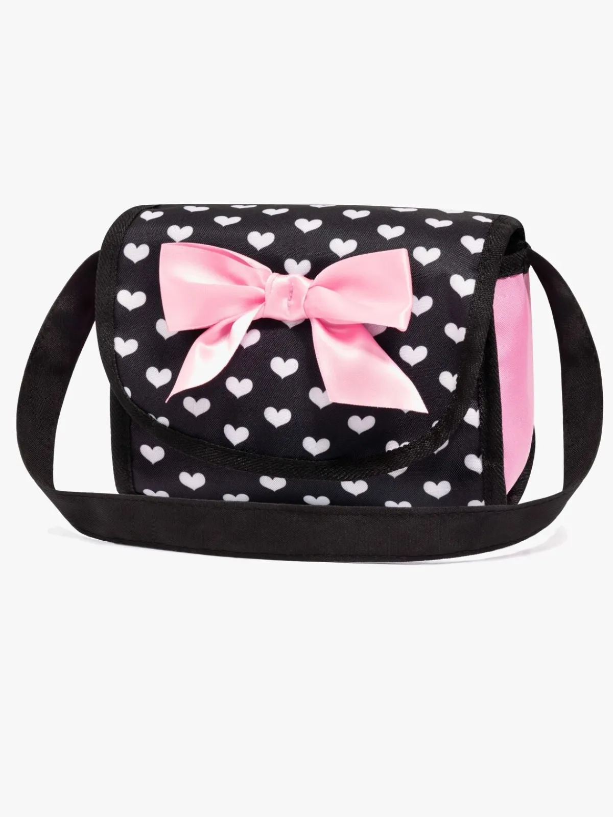 BayerDesign Dukker & Bamser-Bayer Design Twin Star Tvillingedukkevogn, Sort/Lyserød