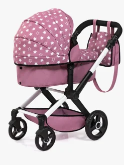 Dukker & Bamser|BayerDesign Bayer Design Xeo Dukkevogn, Pink Lyserød