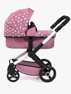 Dukker & Bamser|BayerDesign Bayer Design Xeo Dukkevogn, Pink Lyserød