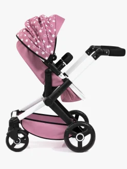 Dukker & Bamser|BayerDesign Bayer Design Xeo Dukkevogn, Pink Lyserød