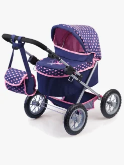 BayerDesign Dukker & Bamser-Trendy Dukkevogn, Blå