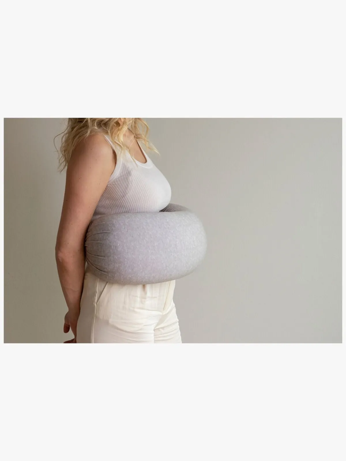 Amning|bbhugme Ammepude, Blue Melange Blå