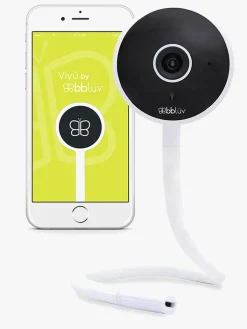 bblüv Sikkerhed-Babyalarm App-styret, Sort/Hvid