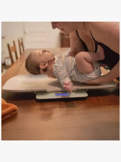 Pleje & Hygiejne|bblüv 2-i-1 Digitalt Babyvægt, Beige