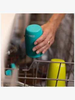 Spisetid|bblüv Kop Anti-spill 4-in-1, Aqua/Grey