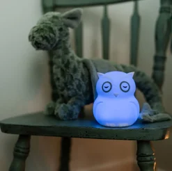 Lamper & Belysning|bblüv Natlampe med Touch & Fjernbetjening, Ugle