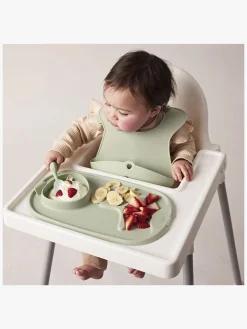 Spisetid|b.box Hagesmæk Silikone, Sage