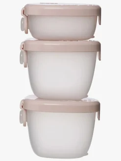 Spisetid|b.box Madkasse 3-pack, Berry Smoothie Lyserød