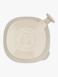 Spisetid|b.box Skål med Låg Silikone, Latte