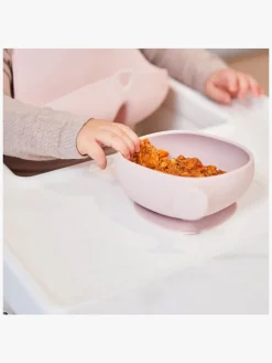 Spisetid|b.box Skål med Låg Silikone, Blush
