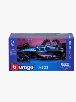 Bburago Legetøjsbiler & -Fartøjer-BWT Alpine A523 F1 Racerbil 2023 Gasly 1:43