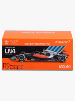 Bburago Legetøjsbiler & -Fartøjer-McLaren MCL60 F1 Racerbil 2023 Norris 1:43