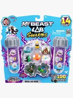 Legetøjsfigurer|BeastLab Beast Lab Swarms Samlerfigurer Hyper Fusion 14-pak Flerfarvet