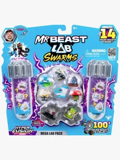 BeastLab Legetøjsfigurer-Beast Lab Swarms Samlerfigurer Hyper Fusion 14-pak