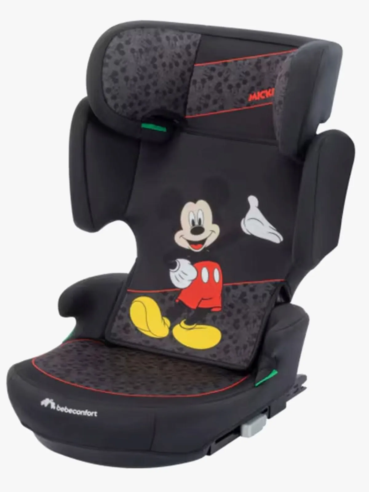 Autostole 15-36 Kg|Bebeconfort Disney Road Fix i-Size Autostol, Authentic Mickey Sort/Flerfarvet