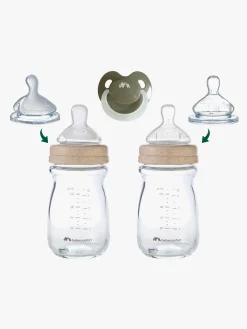 Spisetid|Bebeconfort Physio Air Sutteflasker Glas Sæt, Sand