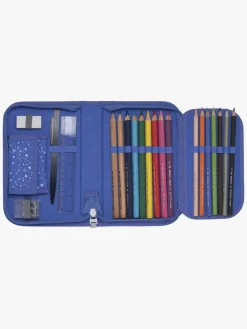 Kreativt Legetøj|Beckmann Aquagirl Penalhus, Lilla Blå/Flerfarvet