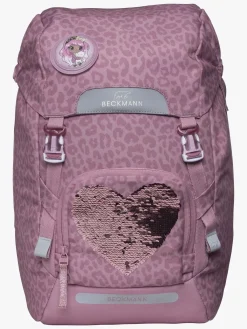 Tasker|Beckmann Classic Maxi 28L Rygsæk, Furry Lyserød/Beige