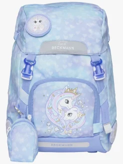 Tasker|Beckmann Classic Rygsæk 22L, Unicorn Princess Ice Blue Blå/Hvid