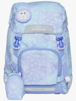 Tasker|Beckmann Classic Rygsæk 22L, Unicorn Princess Ice Blue Blå/Hvid