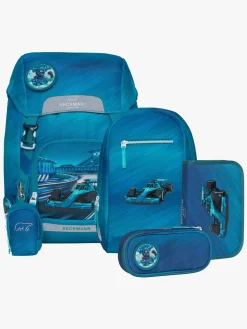 Tasker|Beckmann Classic Taskesæt 22L, Racing Blå/Sort