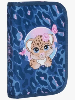 Børn Beckmann Tasker-Classic Taskesæt 22L inkl. Flaske og Madkasse, Cheeta