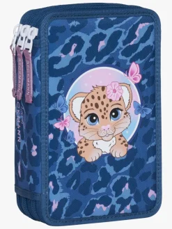 Børn Beckmann Tasker-Classic Taskesæt 22L inkl. Flaske og Madkasse, Cheeta