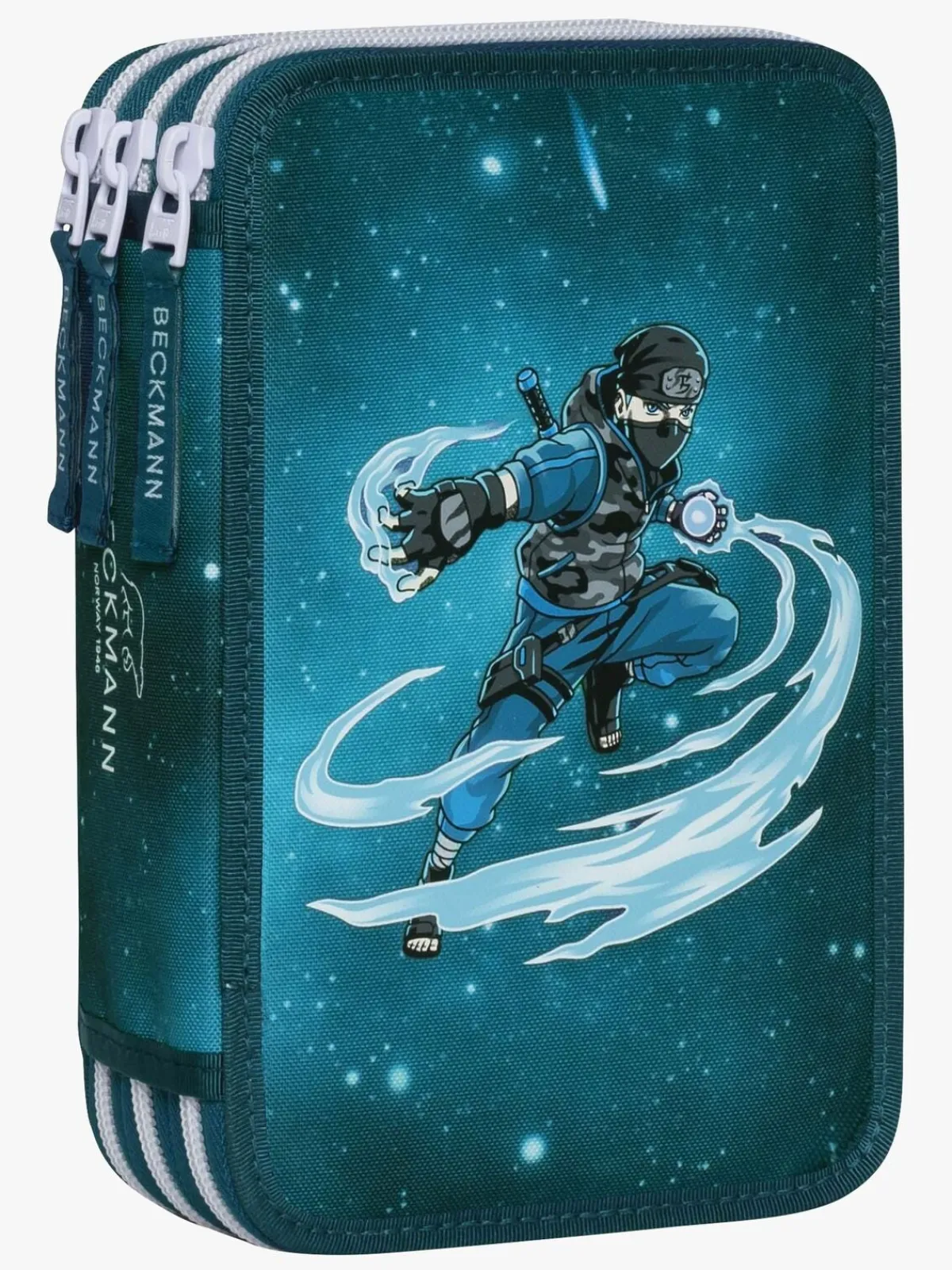 Beckmann Kreativt Legetøj-Penalhus Tredelt, Ninja Master