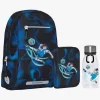 Børn Beckmann Tasker-Rygsæk 12L og Penalhus inkl. Tusser og Flaske, Magic League