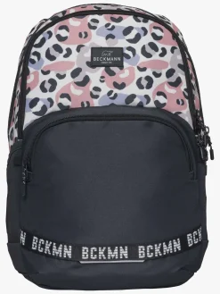 Tasker|Beckmann Sport Jr 30L Rygsæk, Light Safari Lyserød/Sort/Flerfarvet