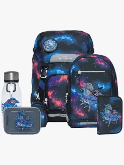 Børn Beckmann Tasker-Taskesæt 22L inkl. Flaske og Madkasse, Ninja Elements