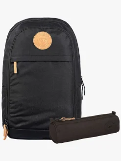 Tasker|Beckmann Urban Rygsæk 30L og Penalhus, Sort