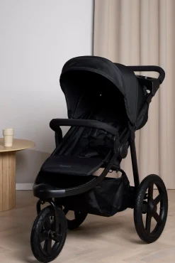 Aktivitetsvogne|Beemoo Activity Go Aktivitetsklapvogn, Black Sort