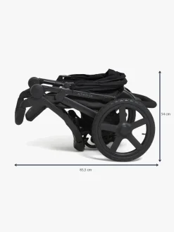 Aktivitetsvogne|Beemoo Activity Go Aktivitetsklapvogn, Black Sort