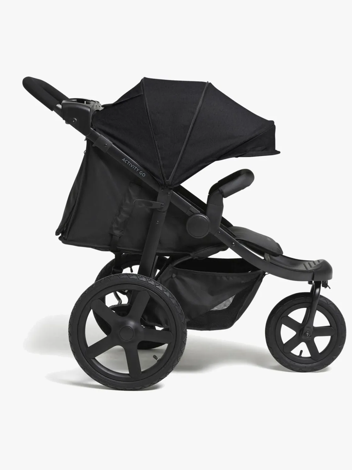 Aktivitetsvogne|Beemoo Activity Go Aktivitetsklapvogn, Black Sort