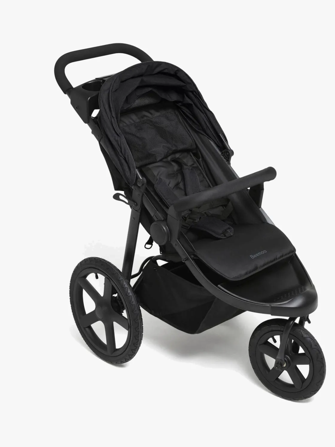 Aktivitetsvogne|Beemoo Activity Go Aktivitetsklapvogn, Black Sort