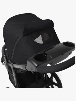 Aktivitetsvogne|Beemoo Activity Go Aktivitetsklapvogn, Black Sort