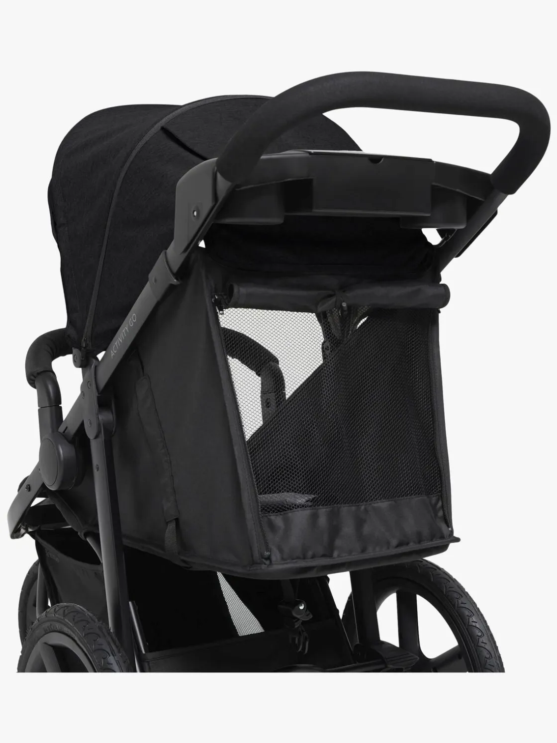 Aktivitetsvogne|Beemoo Activity Go Aktivitetsklapvogn, Black Sort