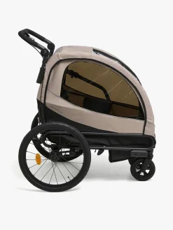 Aktivitetsvogne|Beemoo Activity Sport Lite Cykelanhænger, Beige