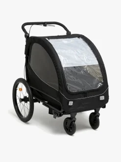 Aktivitetsvogne|Beemoo Activity Sport Lite Cykelanhænger, Black Sort