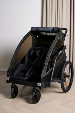 Aktivitetsvogne|Beemoo Activity Sport Newborn Set Spædbarnsindlæg, Black