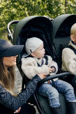 Søskendevogne|Beemoo BFF60 2 Søskendevogn, Dark Forest Grøn