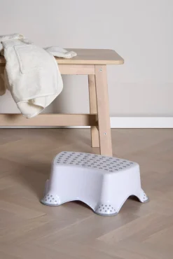 Badeværelset|Beemoo CARE Anti-Slip Toiletsæde & Skammel, Hvid