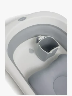 Badeværelset|Beemoo CARE Assist Badekar inkl. Badestøtte & Skyllekande, White/Grey Grå/Hvid