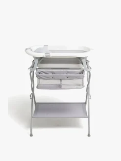 Badeværelset|Beemoo CARE Assist Badekar inkl. Badestøtte og Badekarstativ, White/Grey