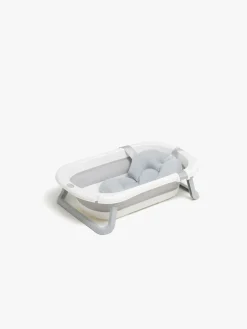 Badeværelset|Beemoo CARE Assist Badekar inkl. Badestøtte og Badekarstativ, White/Grey