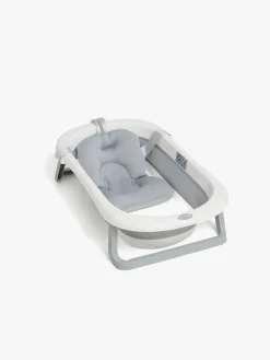 Badeværelset|Beemoo CARE Assist Badekar inkl. Badestøtte og Badekarstativ, White/Grey