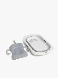 Beemoo Badeværelset-CARE Assist Badekar inkl. Badestøtte, White/Grey