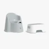 Badeværelset|Beemoo CARE Assist Potte & Skammel, White/Grey